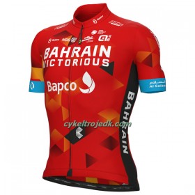 Cykeltrøje 2022 Bahrain Victorious Rød